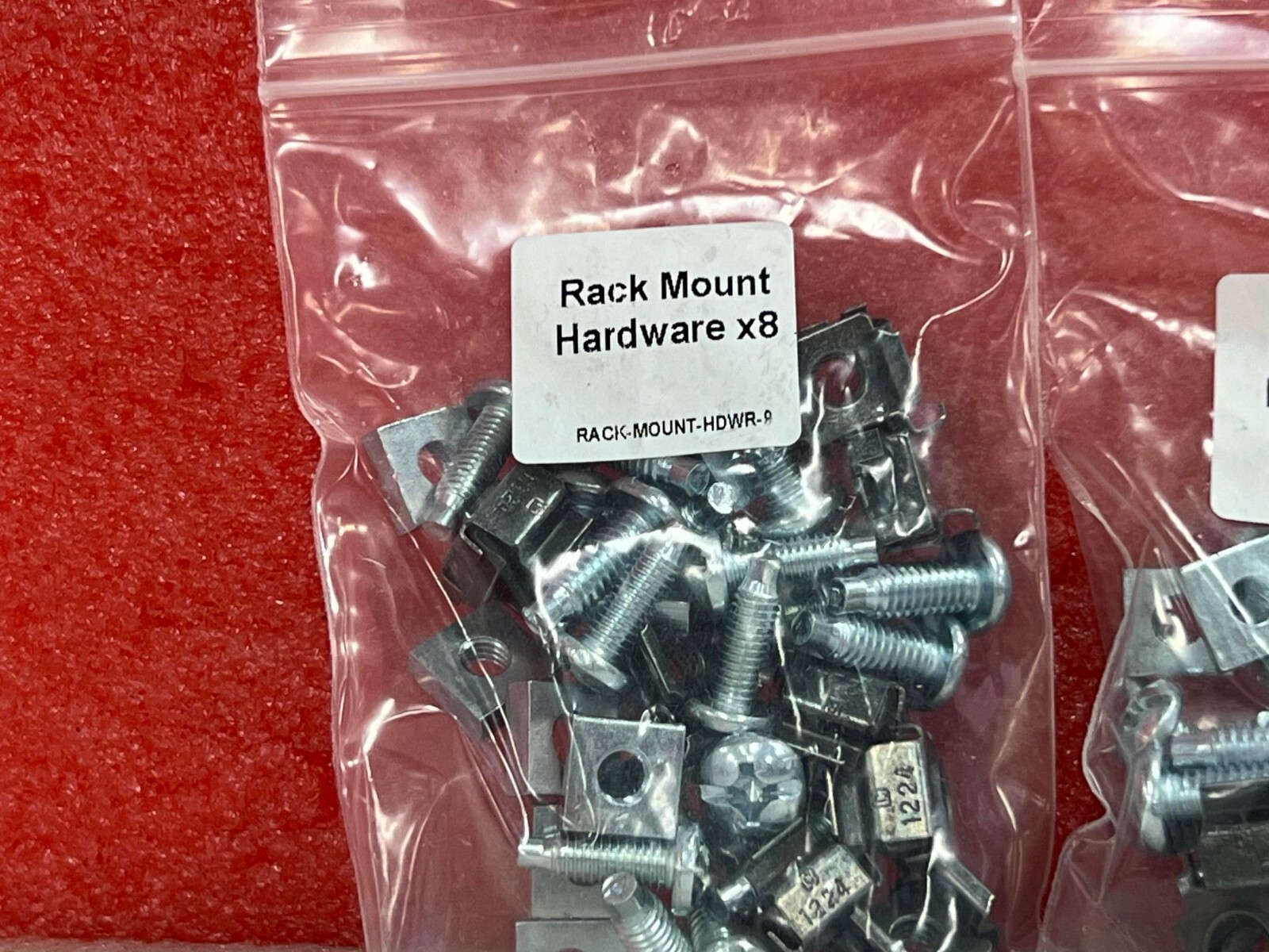 Lot of 2 Rack Mount Hardware x8 RACK-MOUNT-HDWR-9 Rack Hardware Solution