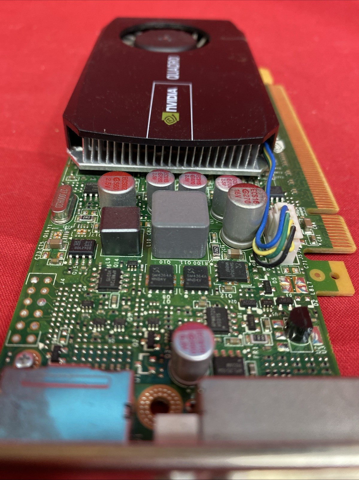 NVIDIA QUADRO 600 PCIE VIDEO GRAPHICS CARD