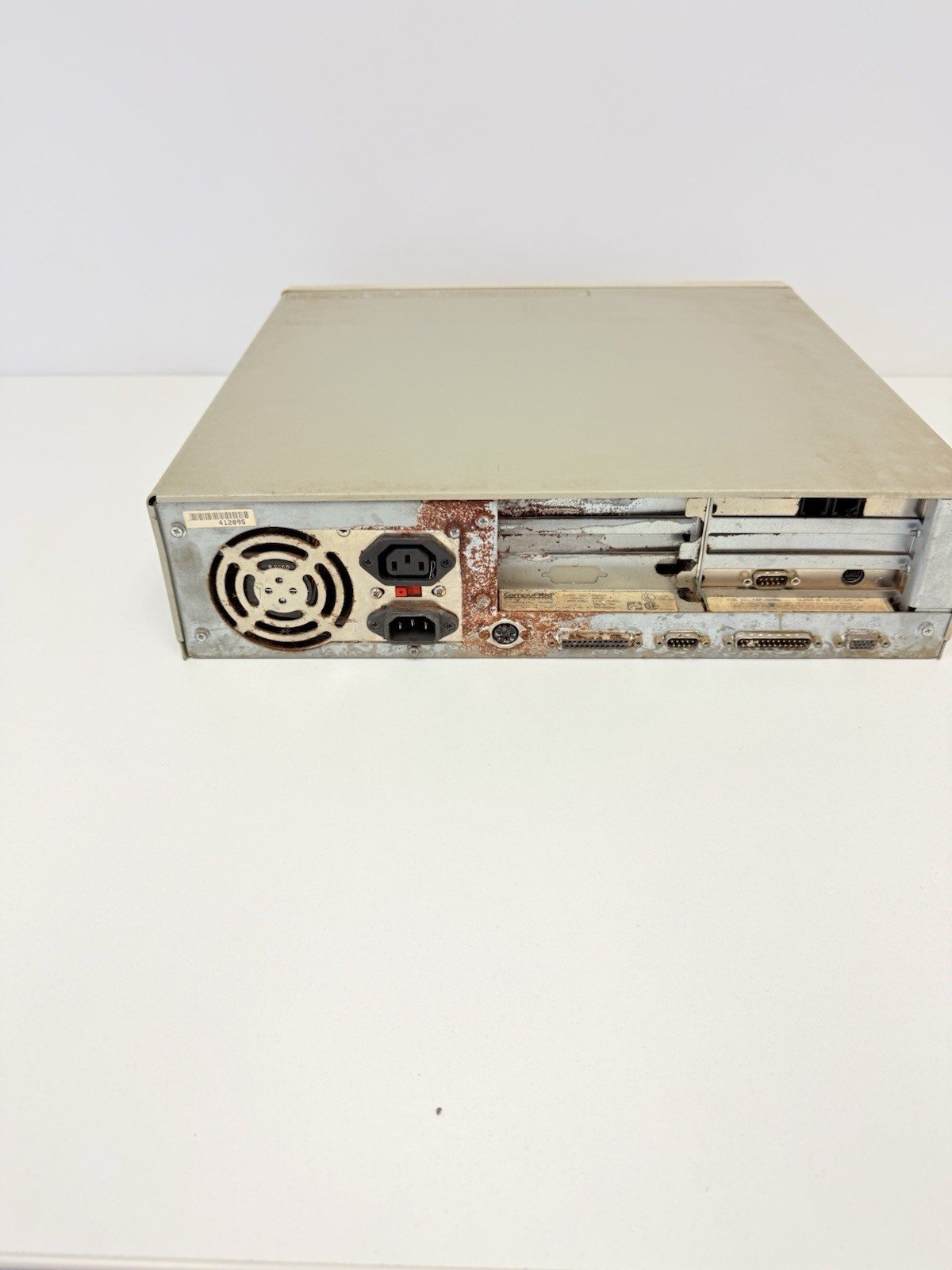 Vintage 1989 CompuAdd 320C Intel 80286 PC Computer - Powers On
