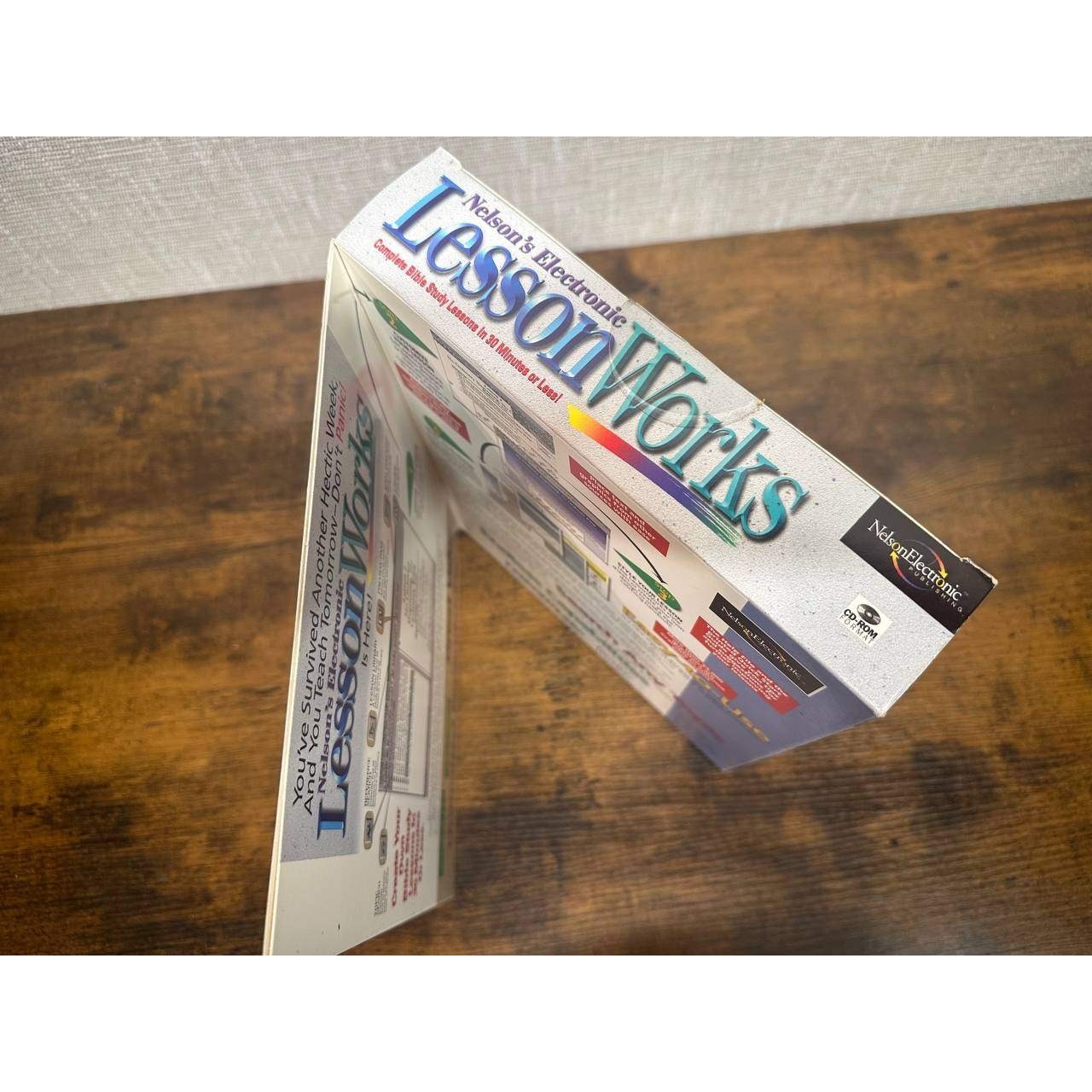 Nelson's Electronic LessonWorks Bible Study Software Windows 95 New 039-5 (18)