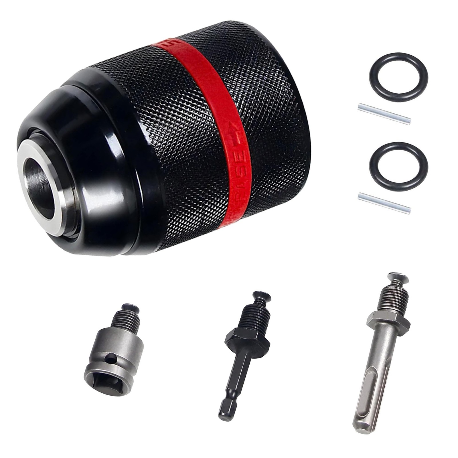 Keyless Drill Chuck for Milwaukee, 1/2-20UNF Mount 1.5-13mm Self-tighten...