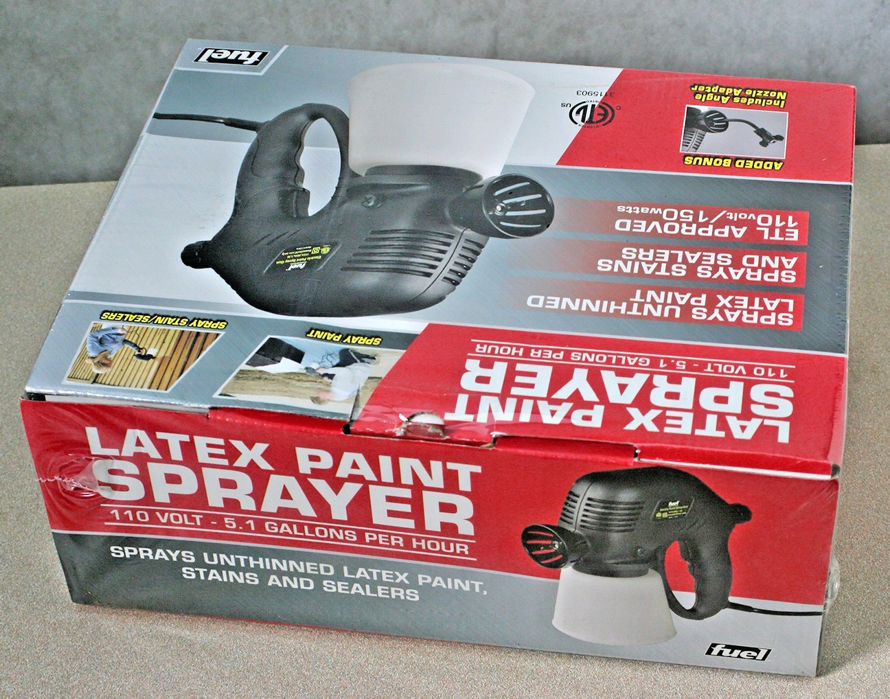 Laytex Paint Sprayer – Factory Sealed