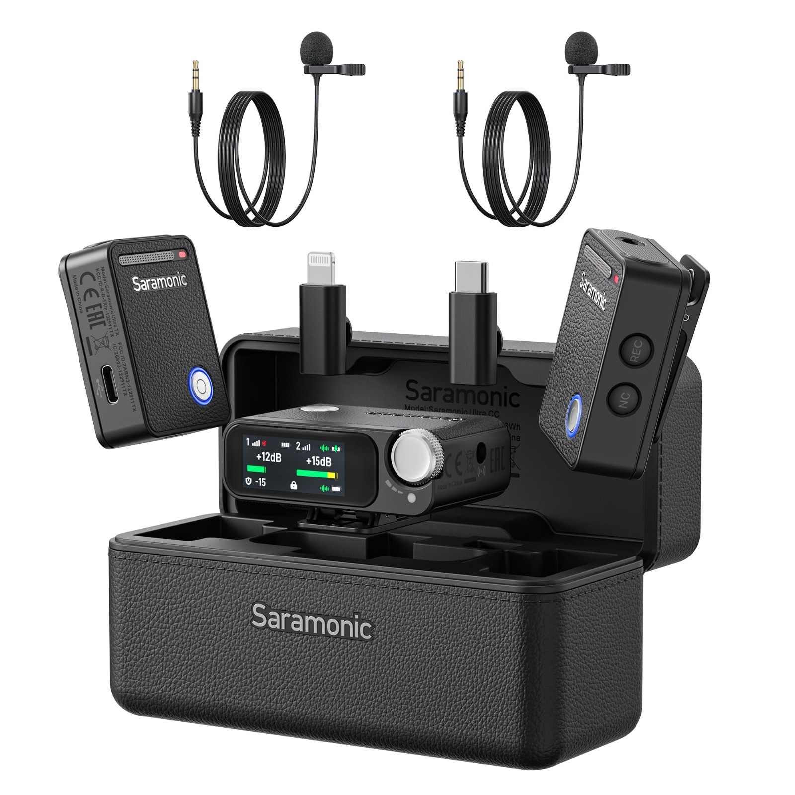 Saramonic Ultra 2-Person Universal Wireless Mic System USB-C and 5-Pin (ULTRA01)