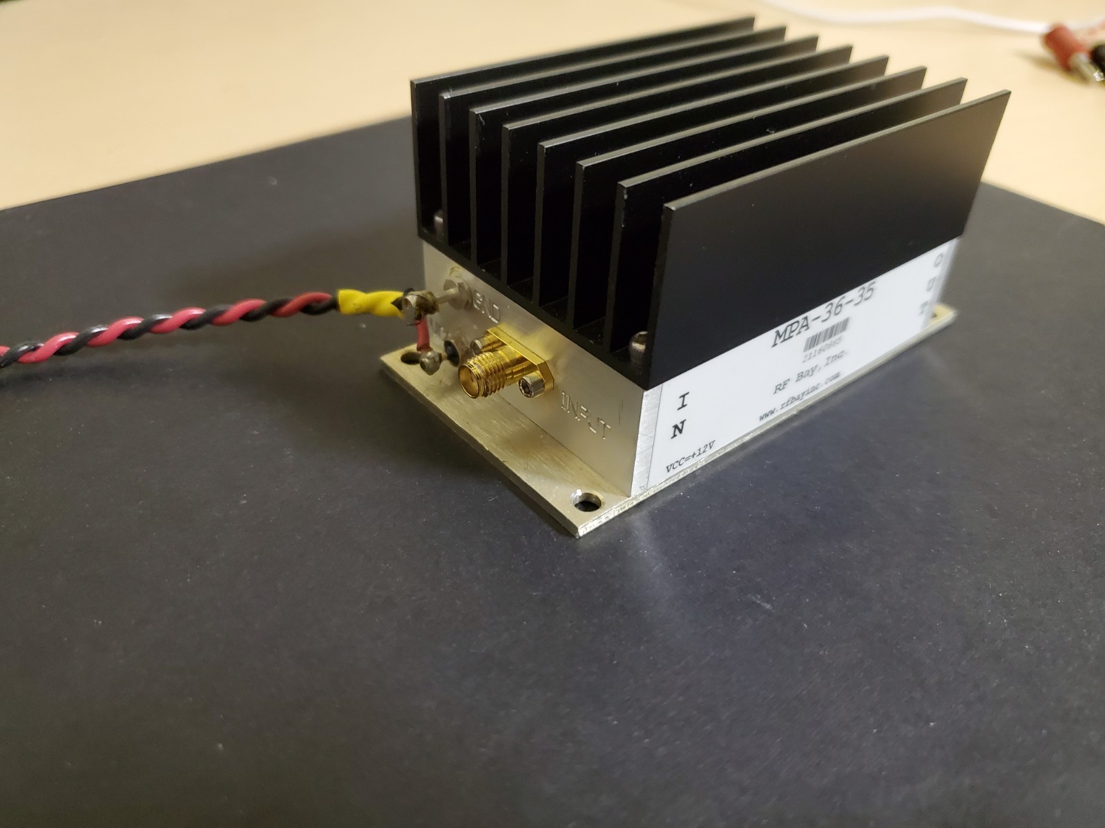 RF-Bay MPA-36-35 3.2 - 4GHz 1.5W RF Power Amplifier