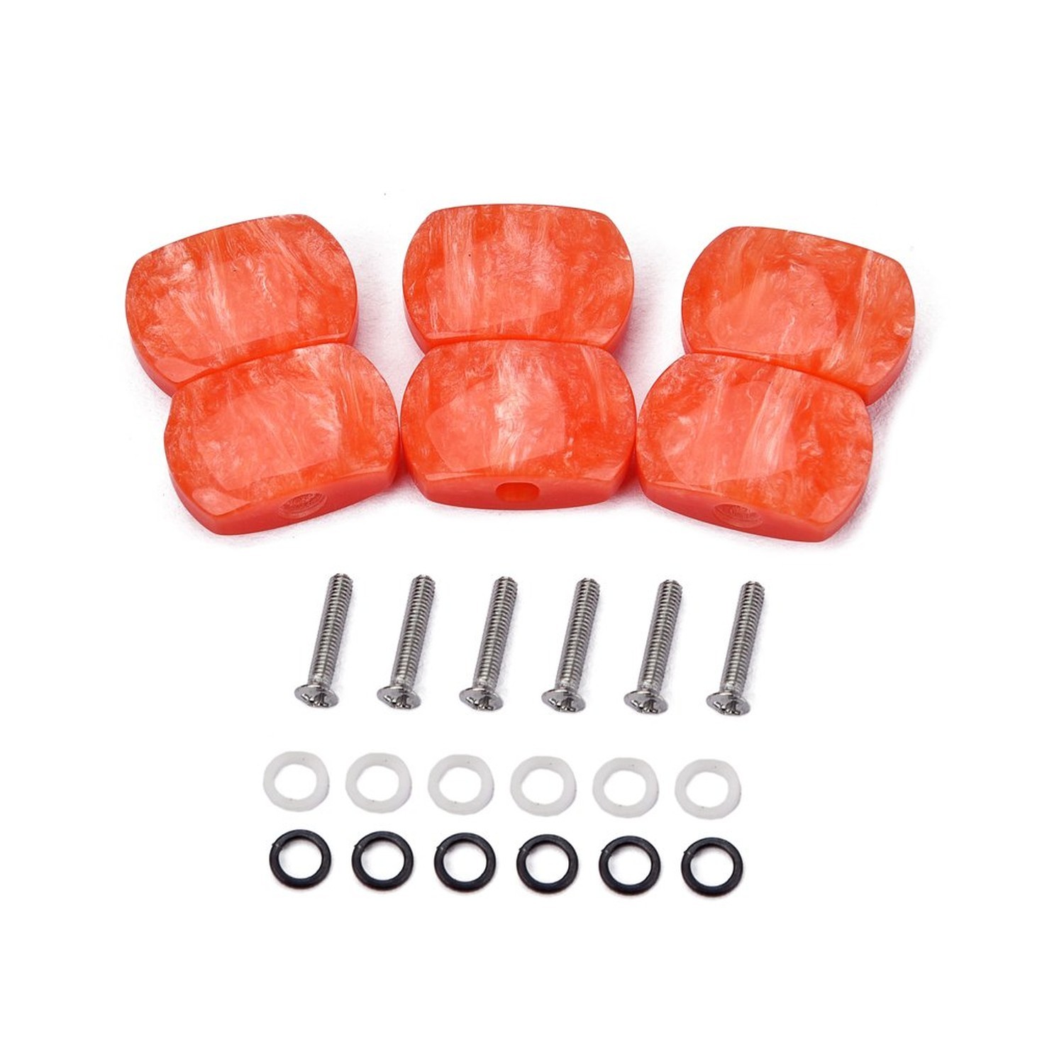 Alnicov Guitar Tuning Peg Tuners Machine Heads Buttons Knobs Handle for Guita...