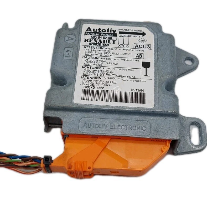 Airbag control unit (Master Movano Interstar) 605045200 8200381668