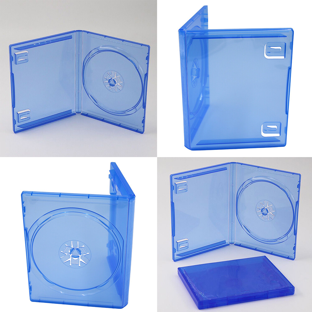 US 3-6 Pack Durable PlayStation 4 PS4 Replacement Game Storage Shell Box Case