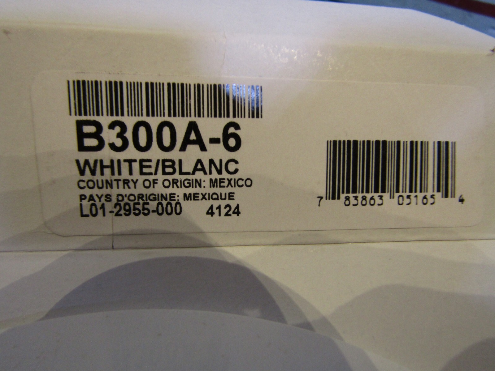 1 – New System Sensor B300A-6 White Detector Base. NEW in Box