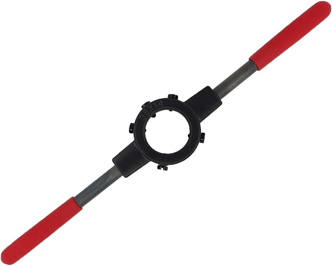 MOTOKU 38Mm 1.5" Heavy Duty Die Handle round Die Stock Handle Wrench Holder 1 1/