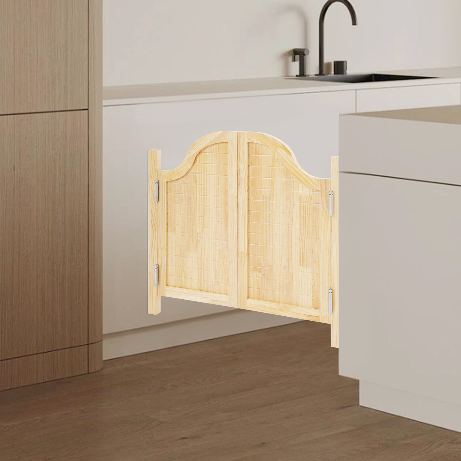 100x80cm Partition Door Door-mounted Swing Solid Wood Door Partition Door Modern