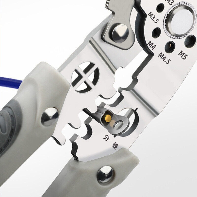 Upgrade Multifunctional Wire Stripper Crimper Cable Cutter Pliers Crimping Tool