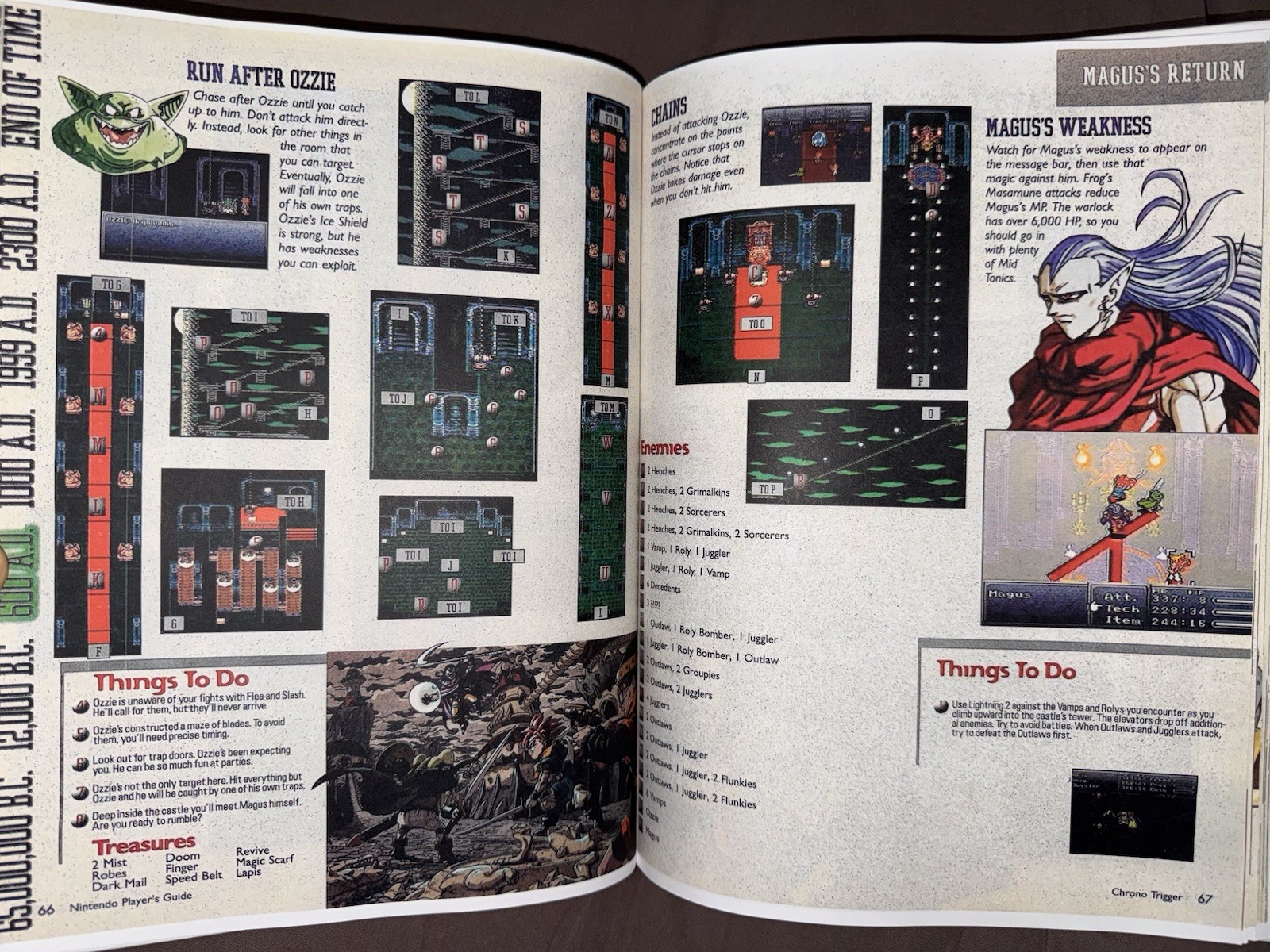 Chrono Trigger SNES Custom Super Nintendo Hardcover Strategy Guide