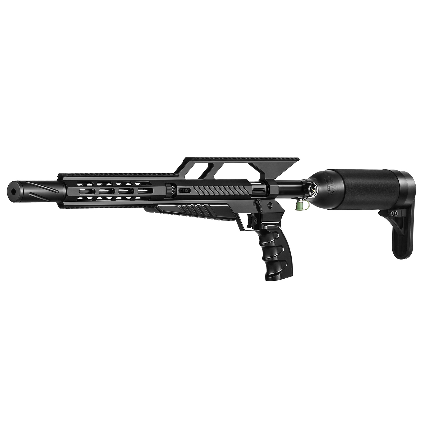 PINTY Air Rifle Hunting Games Pellet Gun Single Shot 22Cal High Velocity 850 fps