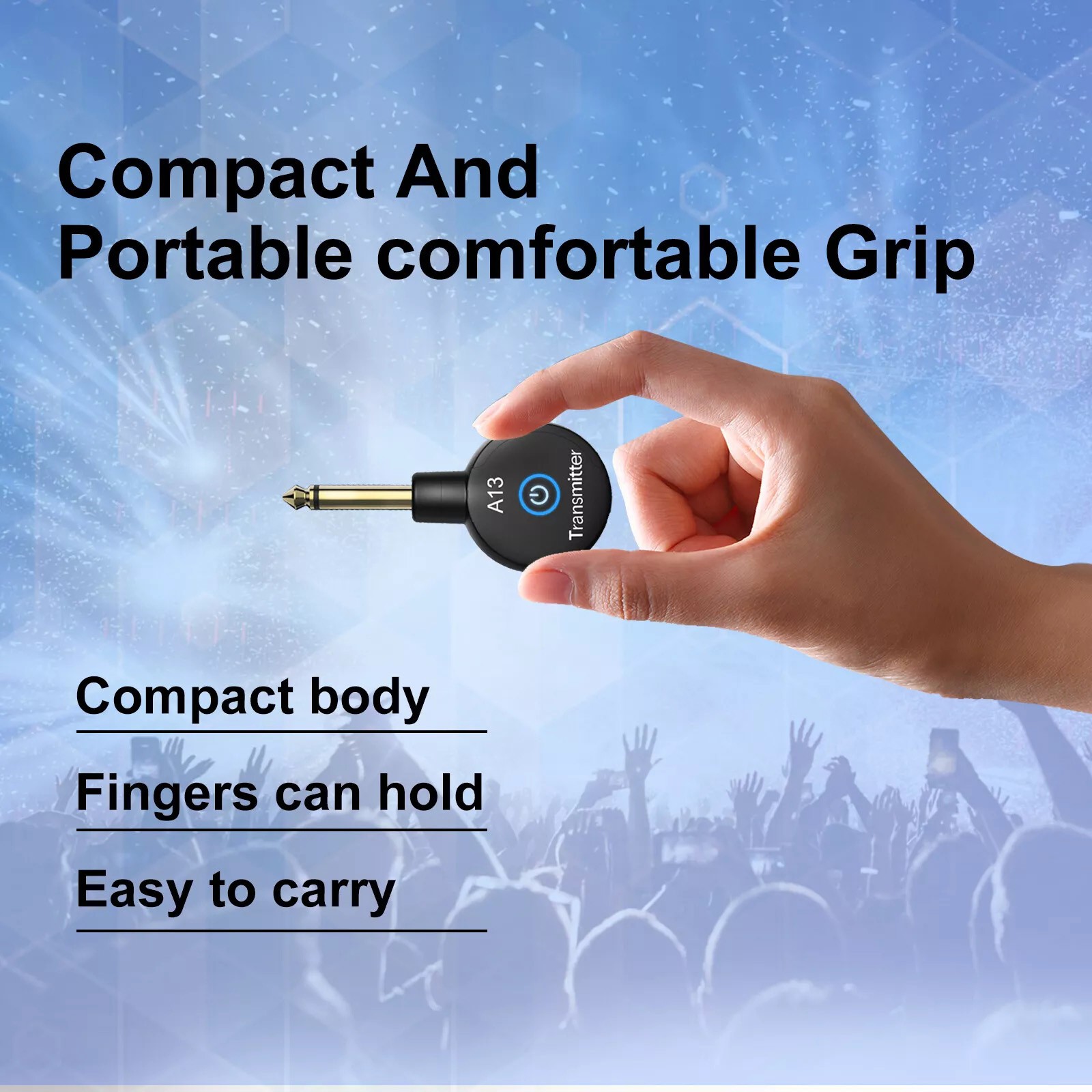 Wireless Guitar System Converter Transmitter Receiver For Electric Instruments