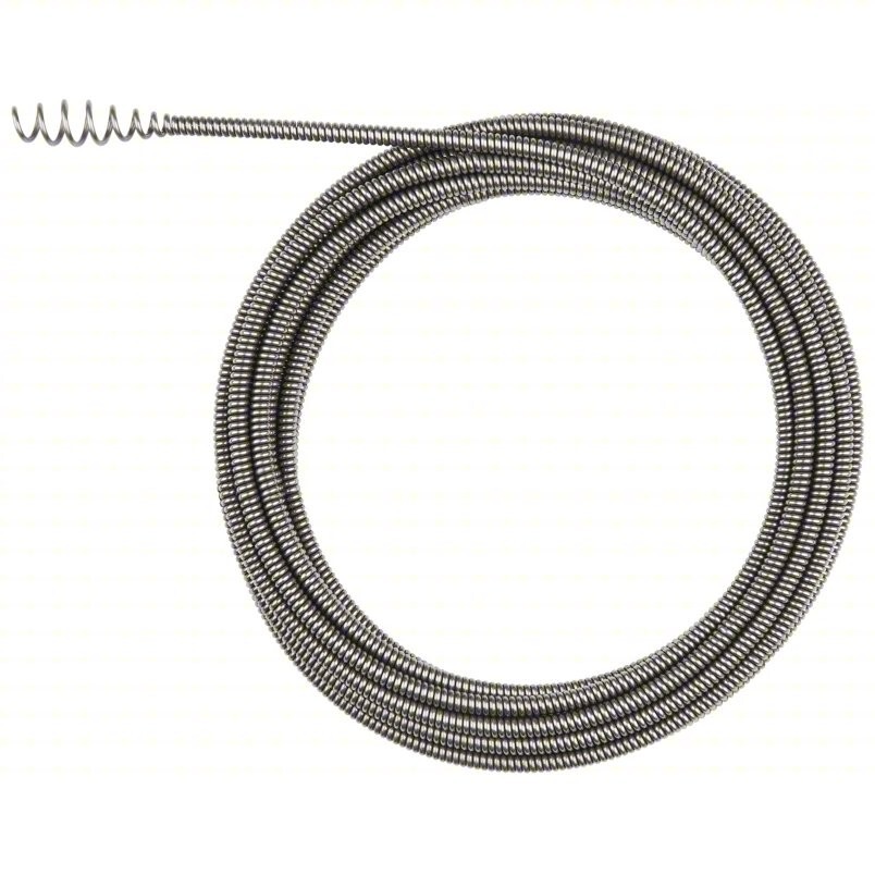 MILWAUKEE  Pipe Cleaning Cable 1/4"x15' w/Bulb Head 48-53-1579