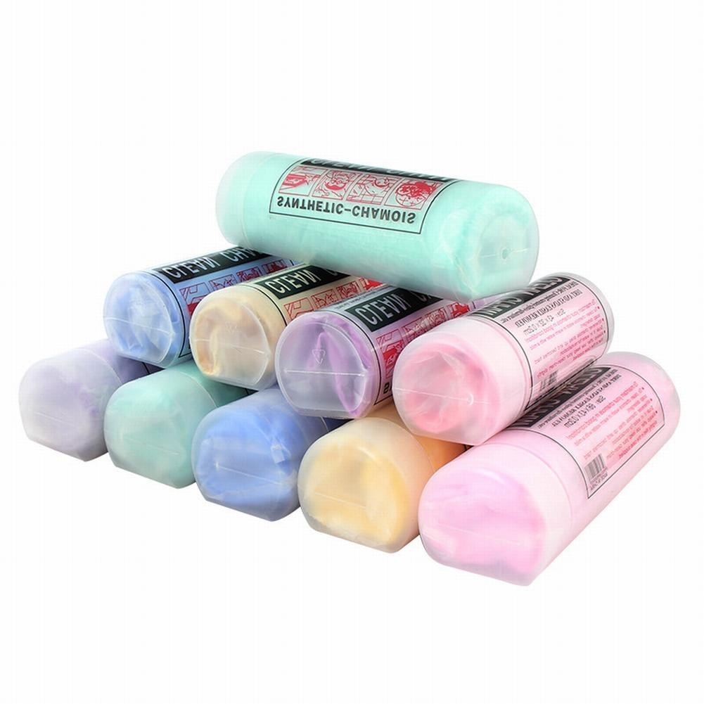 Clean Towel 43cm*32cm Light Multi-purpose PVA+MIC Portable Random Color