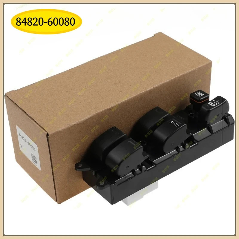 84820-60080 Driver Master Electric Window Control Switch for Toyota Prado Camry