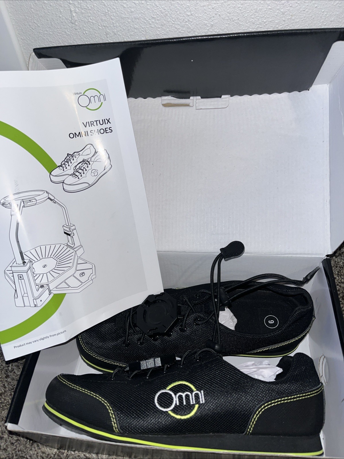 Virtuix Omni VR Treadmill SHOES SIZE 6