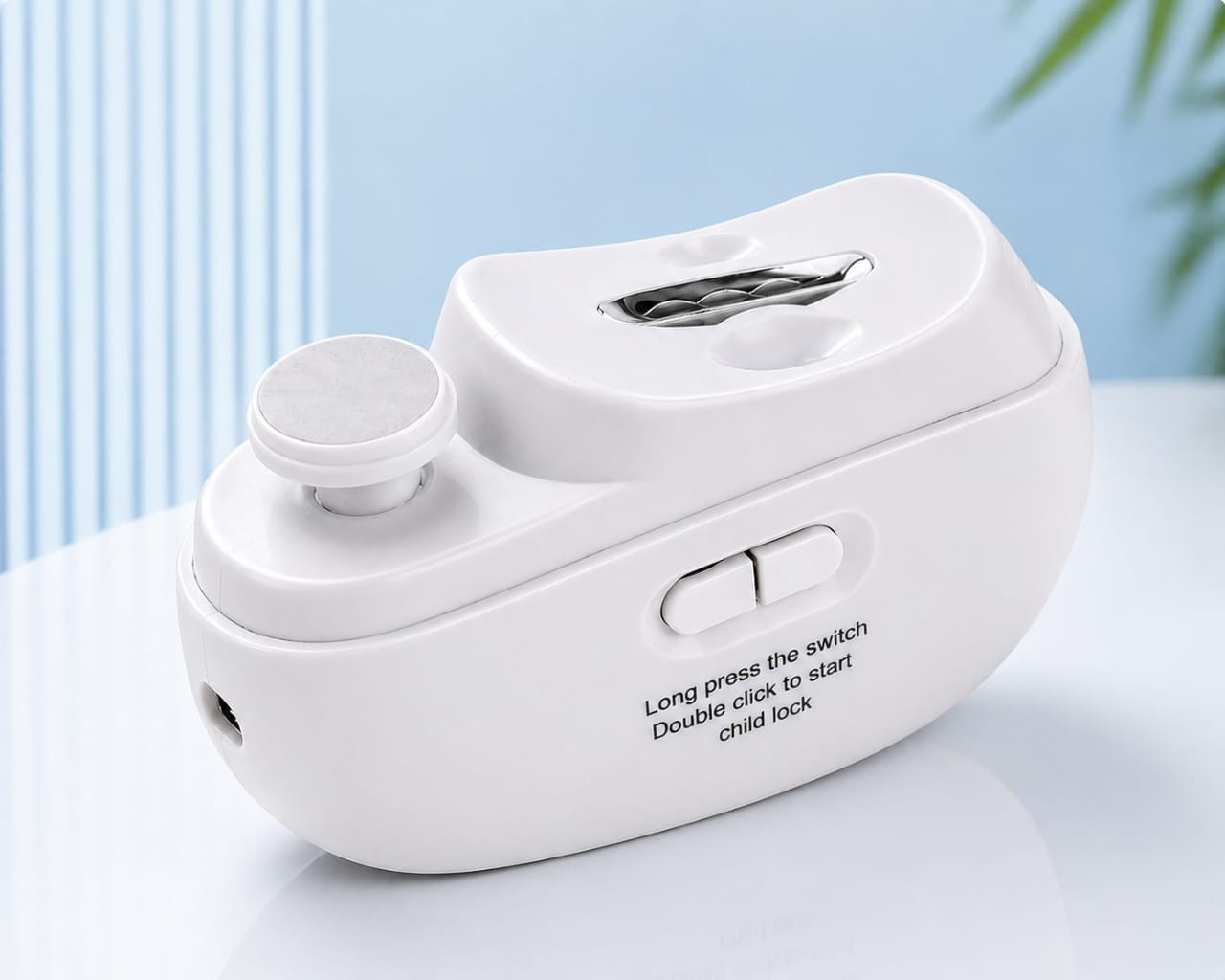 Safety Electric Nail Clipper Automatic Thick Nails Trimmer Professional Tool. US