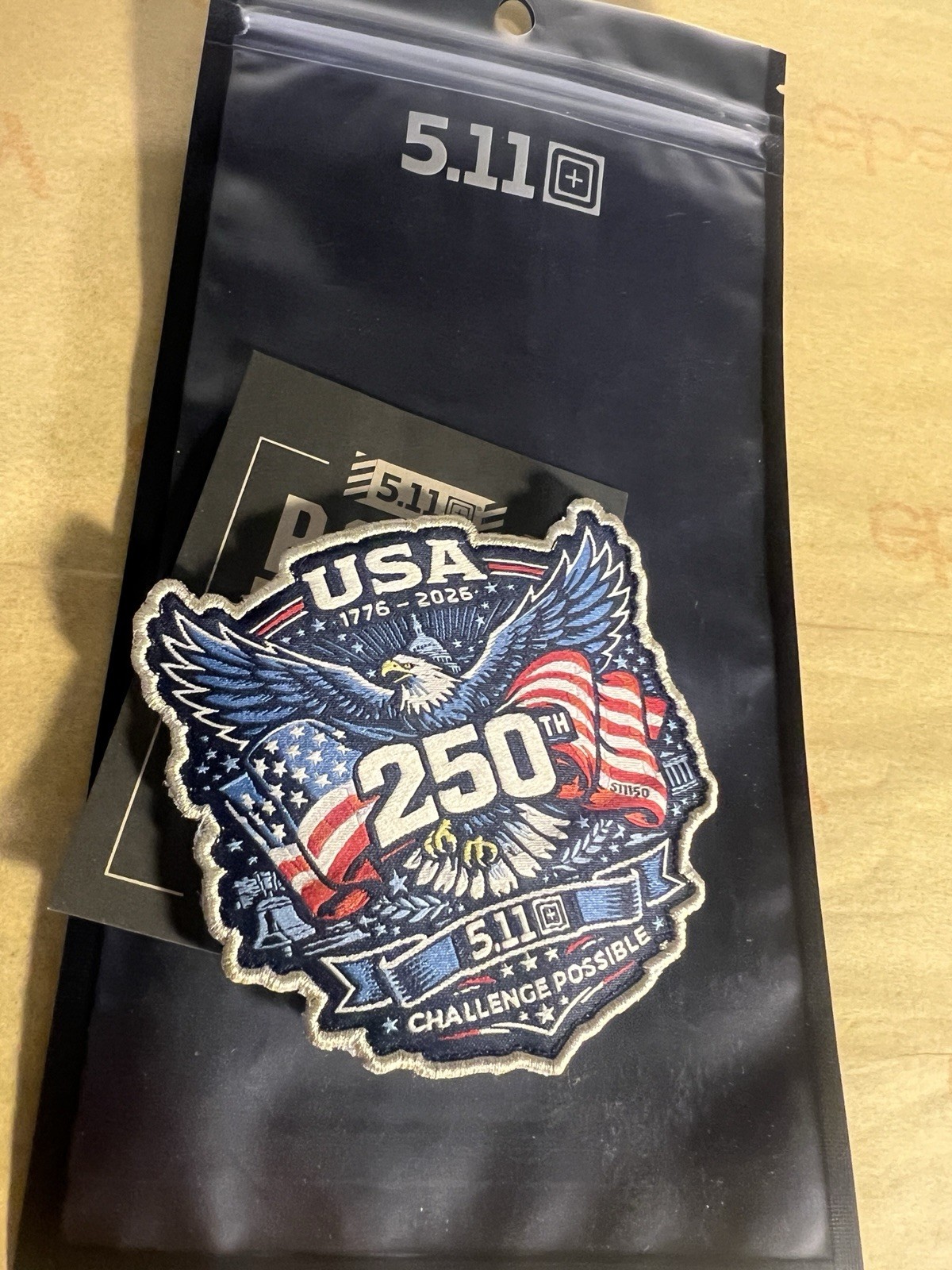 5.11 Tactical Gear Patch – USA 250th Anniversary – American Limited Edition