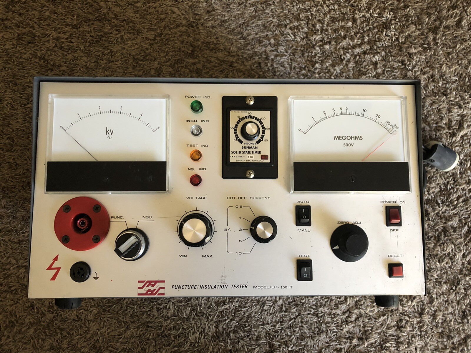 Hsin Hao Puncture Insulation Tester LH-150 IT Tested Turns On USA Shipping AT