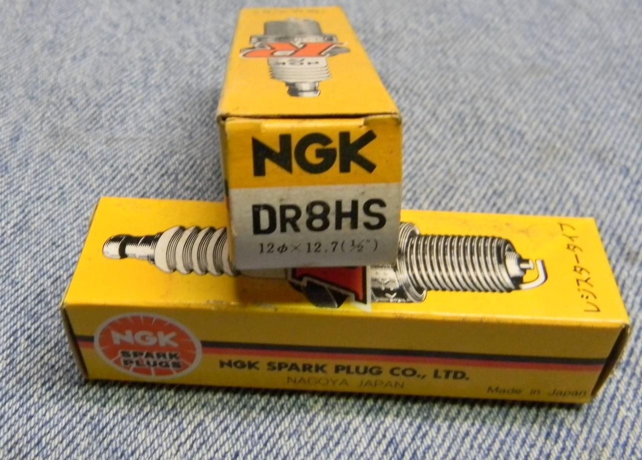 NEW NGK DR8HS SPARK PLUGS LOT OF 2