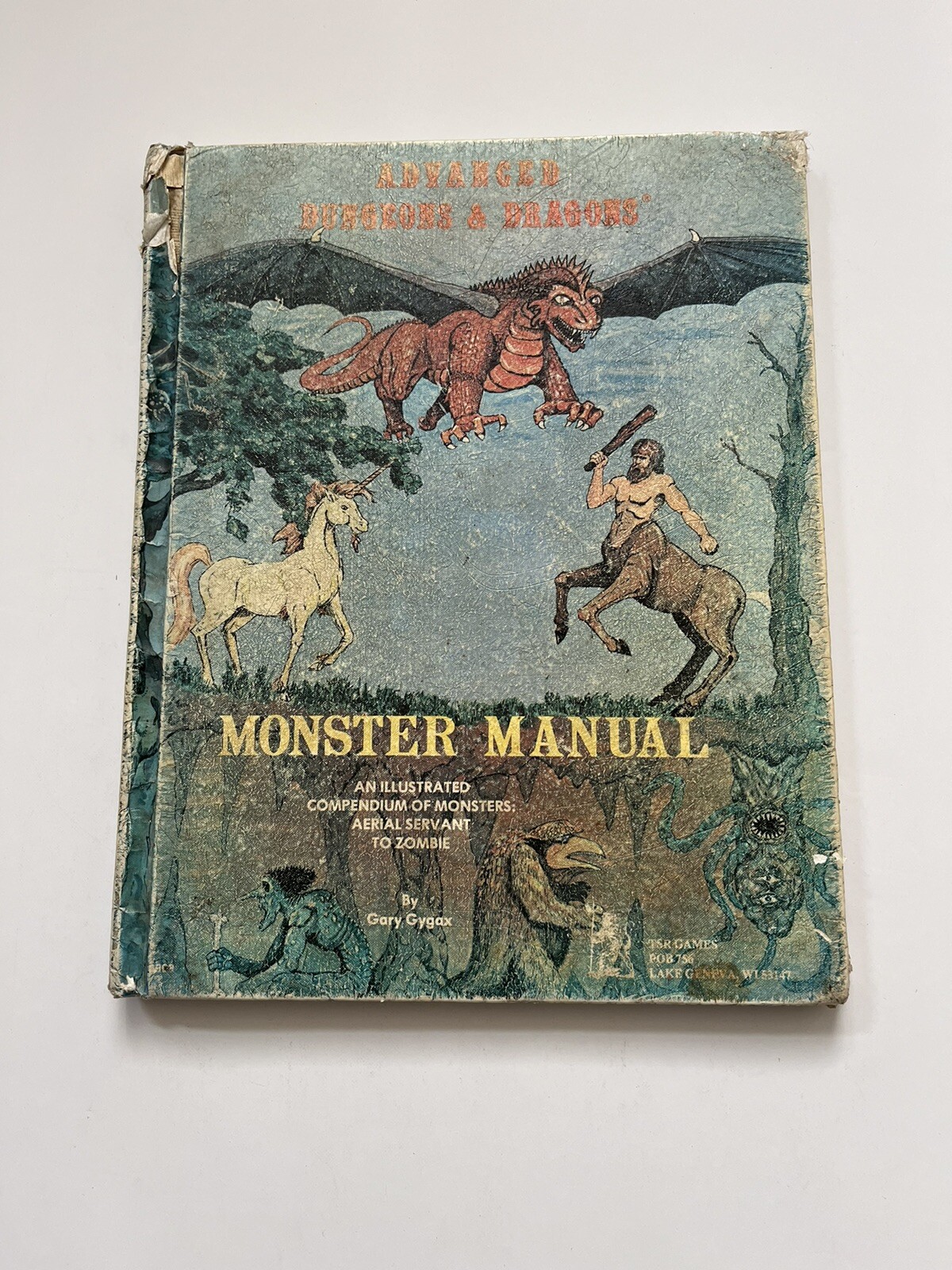 Advanced Dungeons &  Dragons Monster Manual Hardback TSR  1978