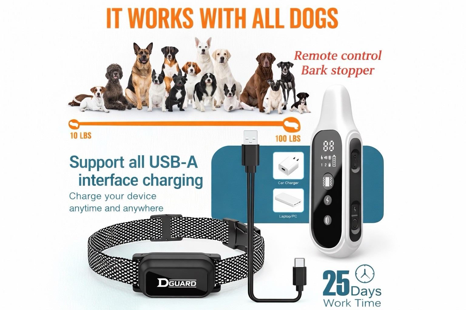 dog training collar with remote