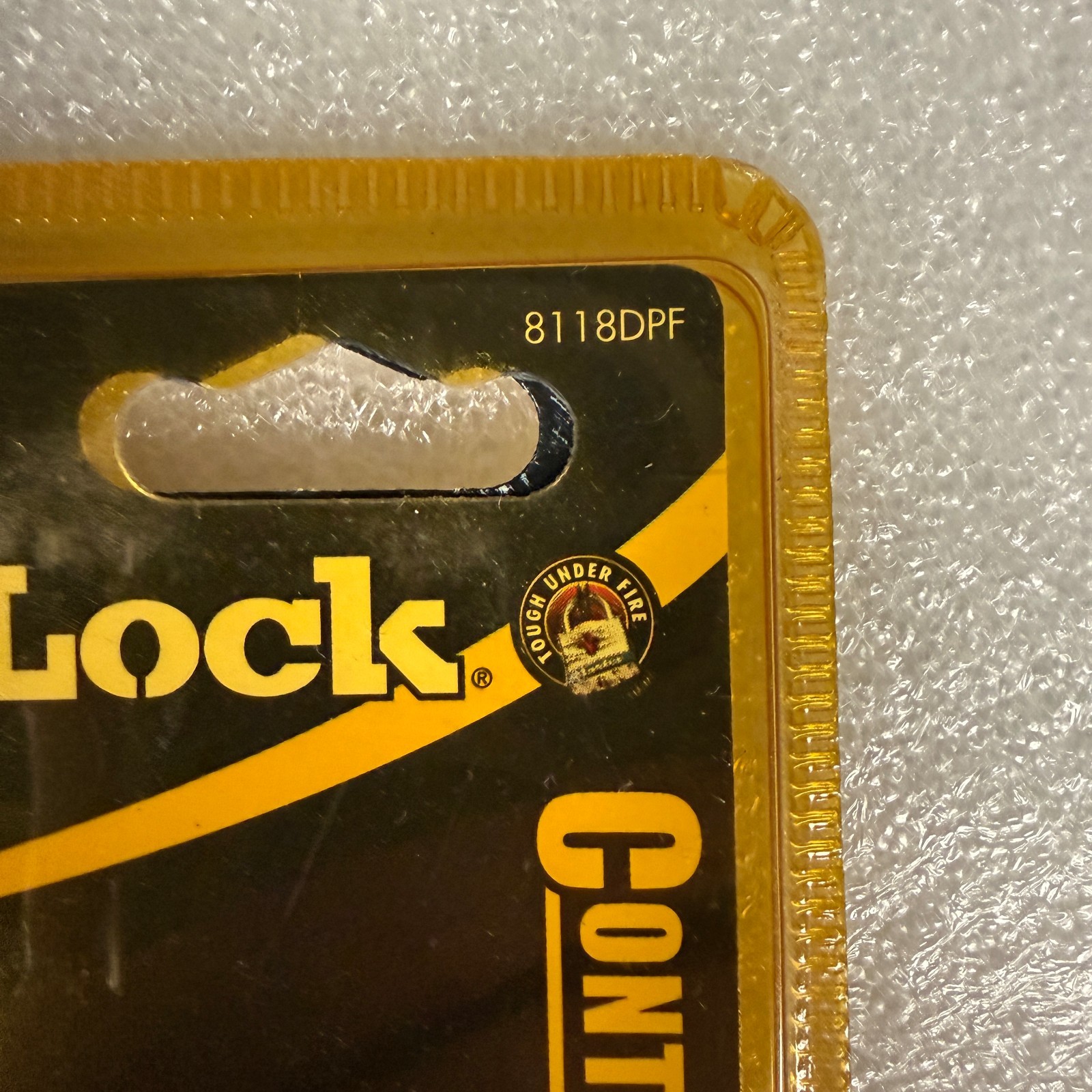 NEW Old Stock MASTER LOCK MINI U-LOCK Contractor Grade 8118DPF