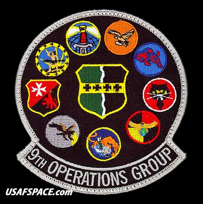 USAF 9th OPERATIONS GROUP RQ-4 GLOBAL HAWK UAV DRONE DOD MILITARY GAGGLE PATCH
