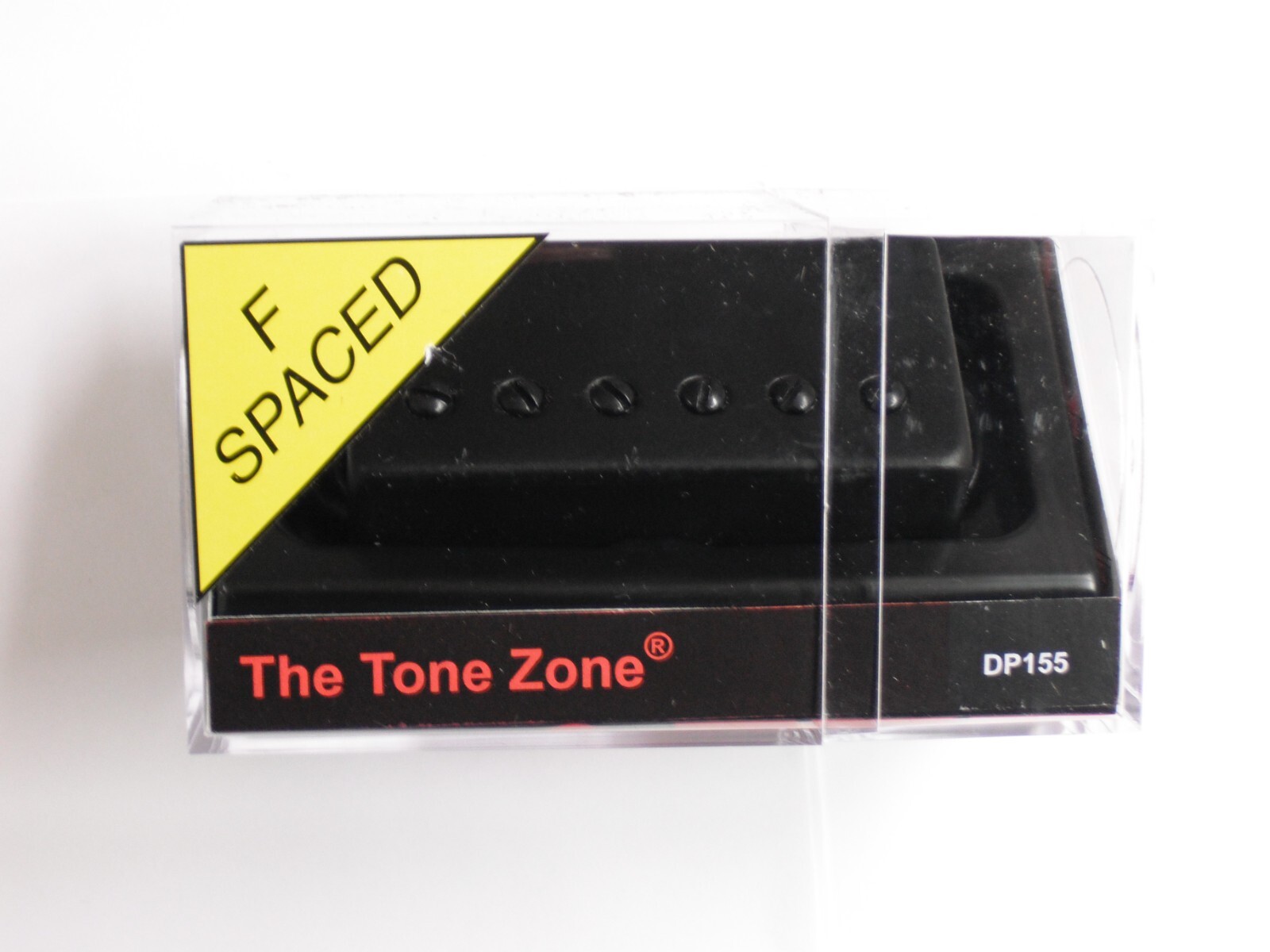 DiMarzio F-spaced Tone Zone Bridge Humbucker W/Black Cover DP 155