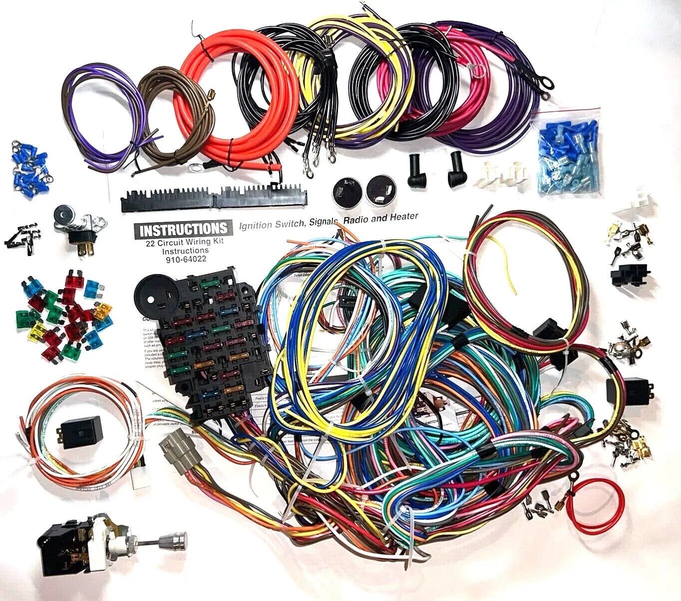 1947-54 Chevy Truck Pickup 21 Circuit Wiring Kit Wire Harness street rod gmc sbc