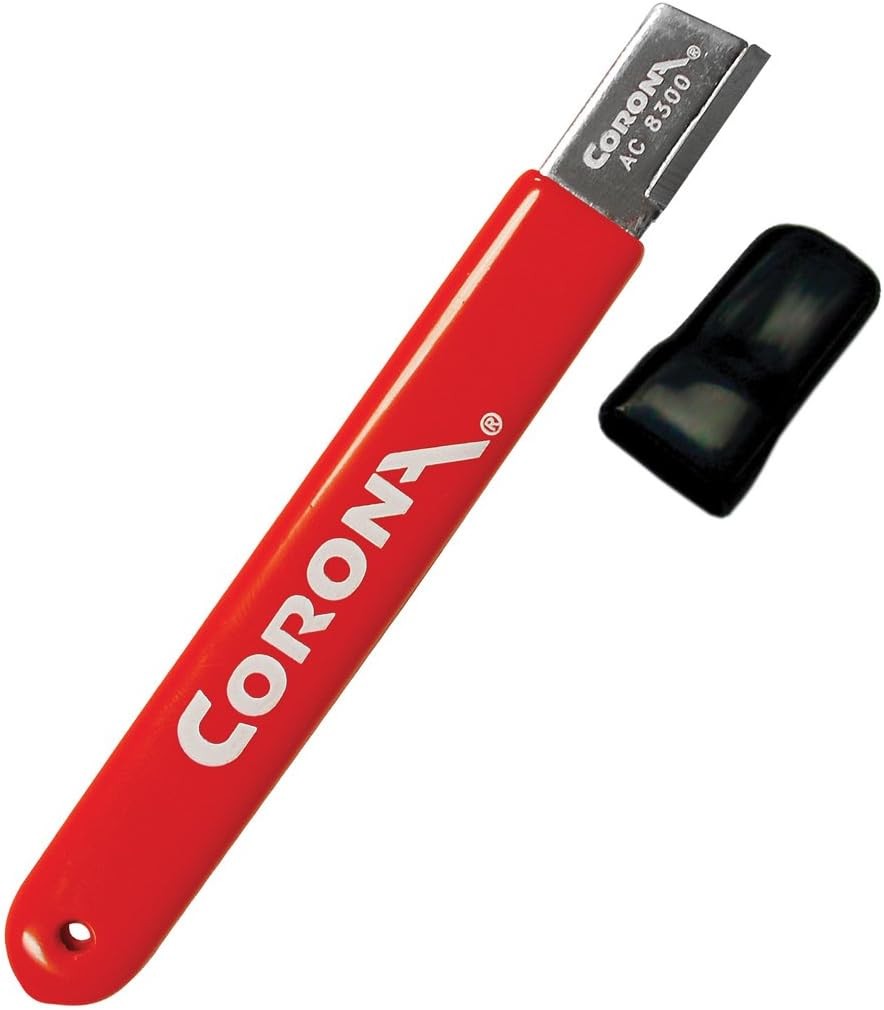 Corona Sharpening Tool, Garden Tool Blade Sharpener, AC 8300 1-Pack, Red