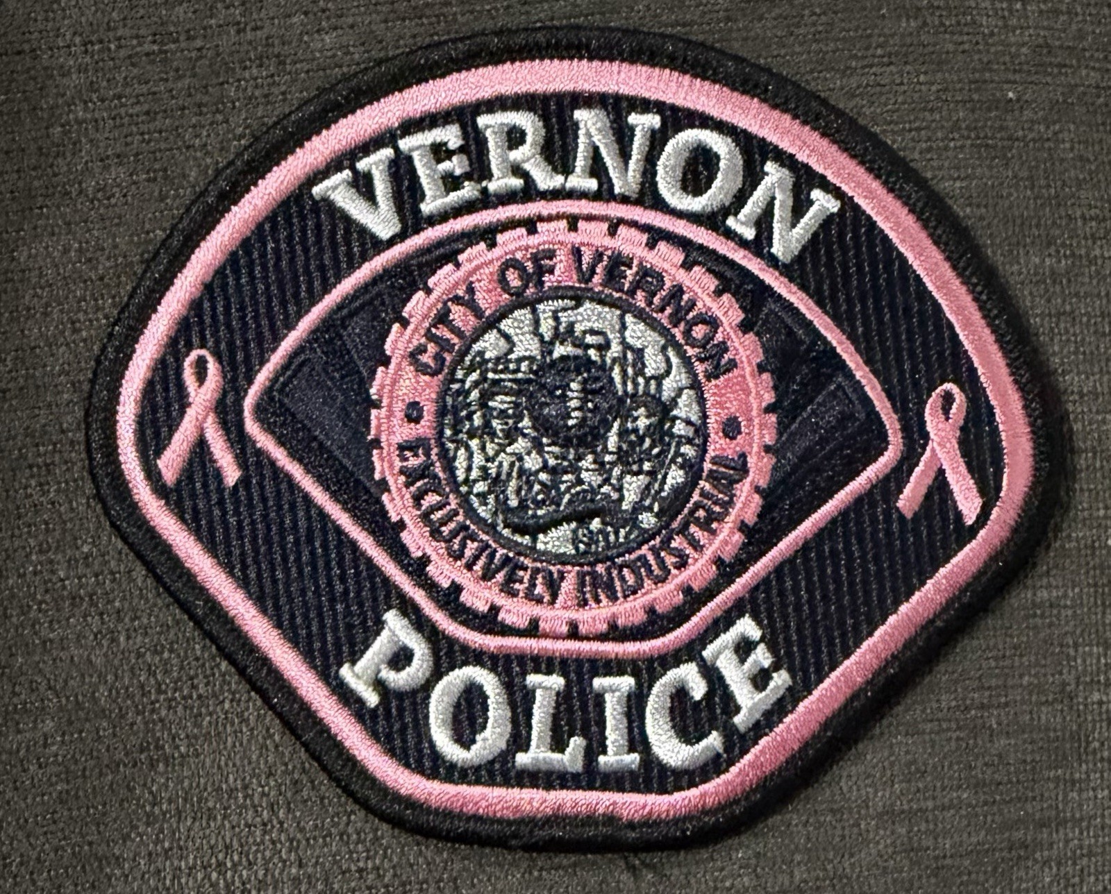 California Pink (Cancer Awareness) Vernon Police Dept.