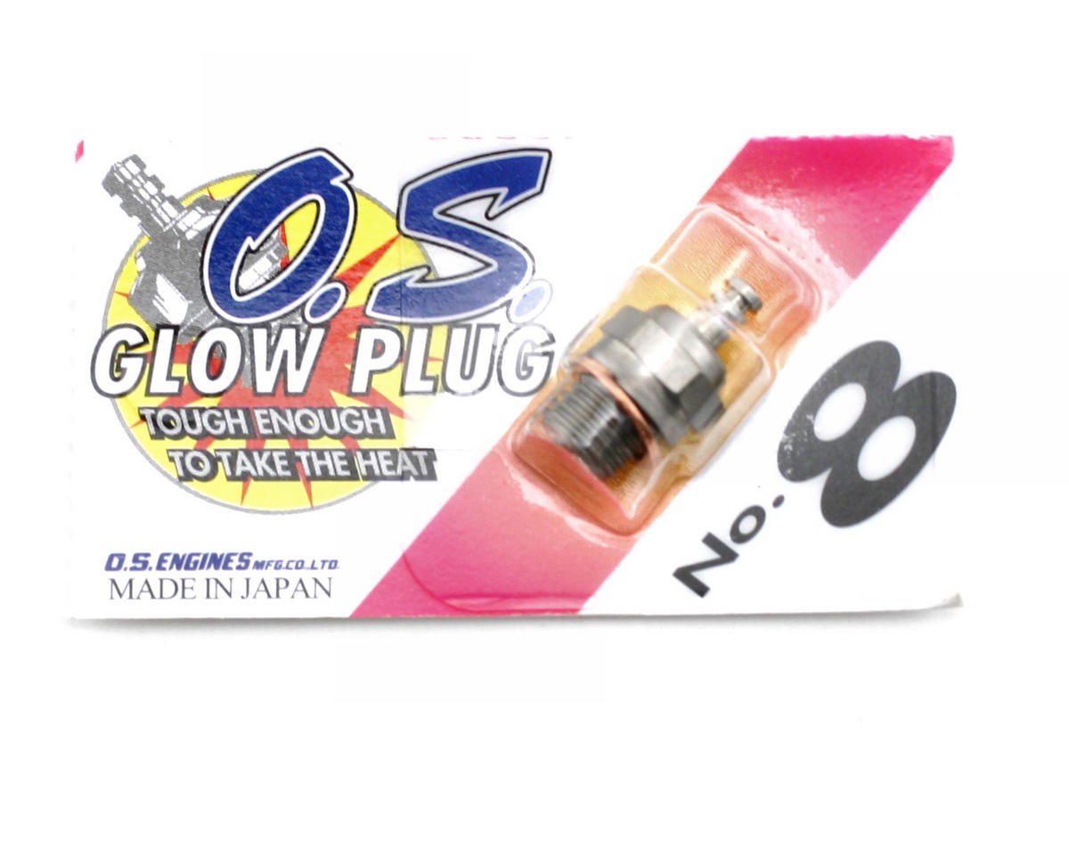 O.S. No.8 Short Body Standard Glow Plug "Medium" [OSM71608001]