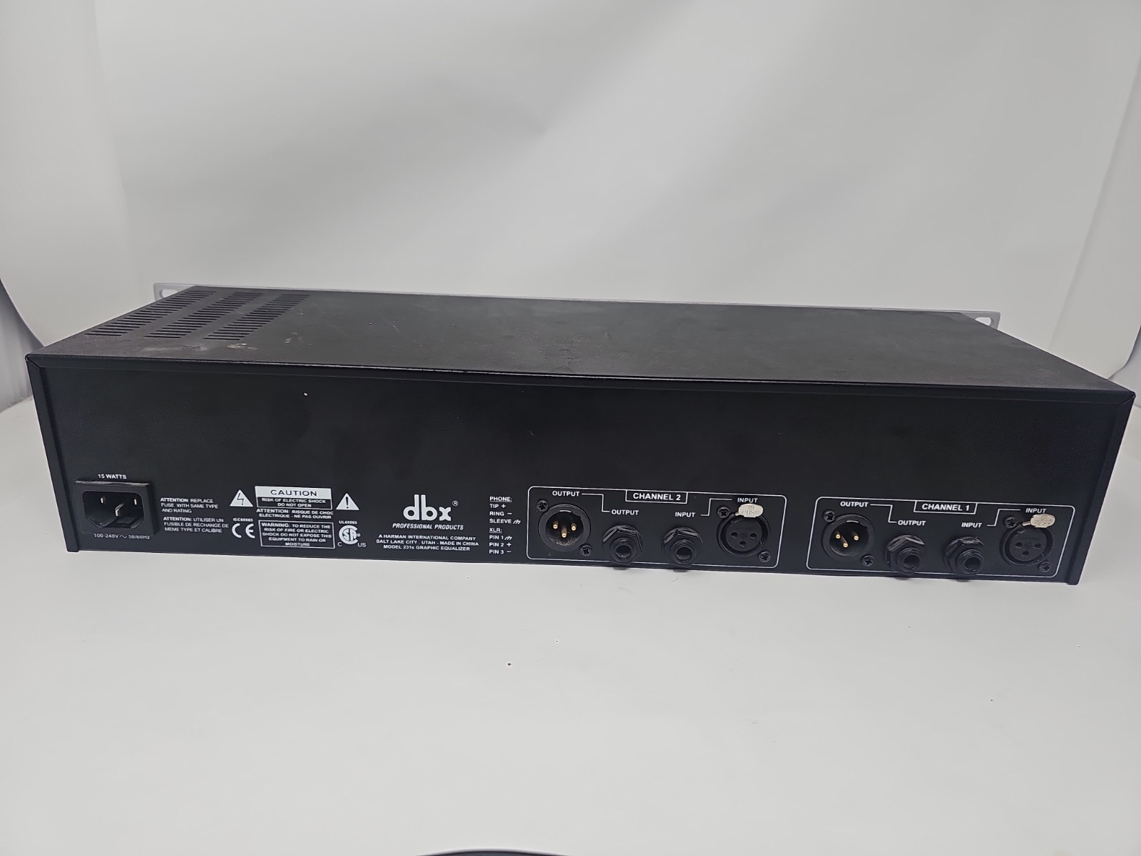 DBX 231S Dual Channel 31 Band Graphic Equalizer