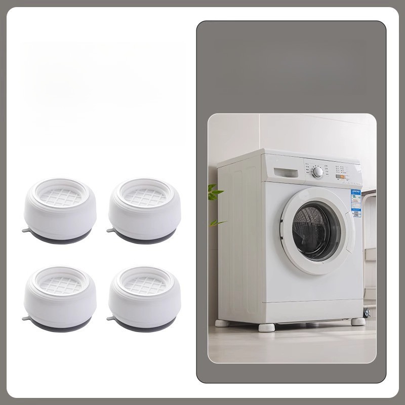 Washing Machine Pads Suction Cup Base Dampens Shaking Easy Installation