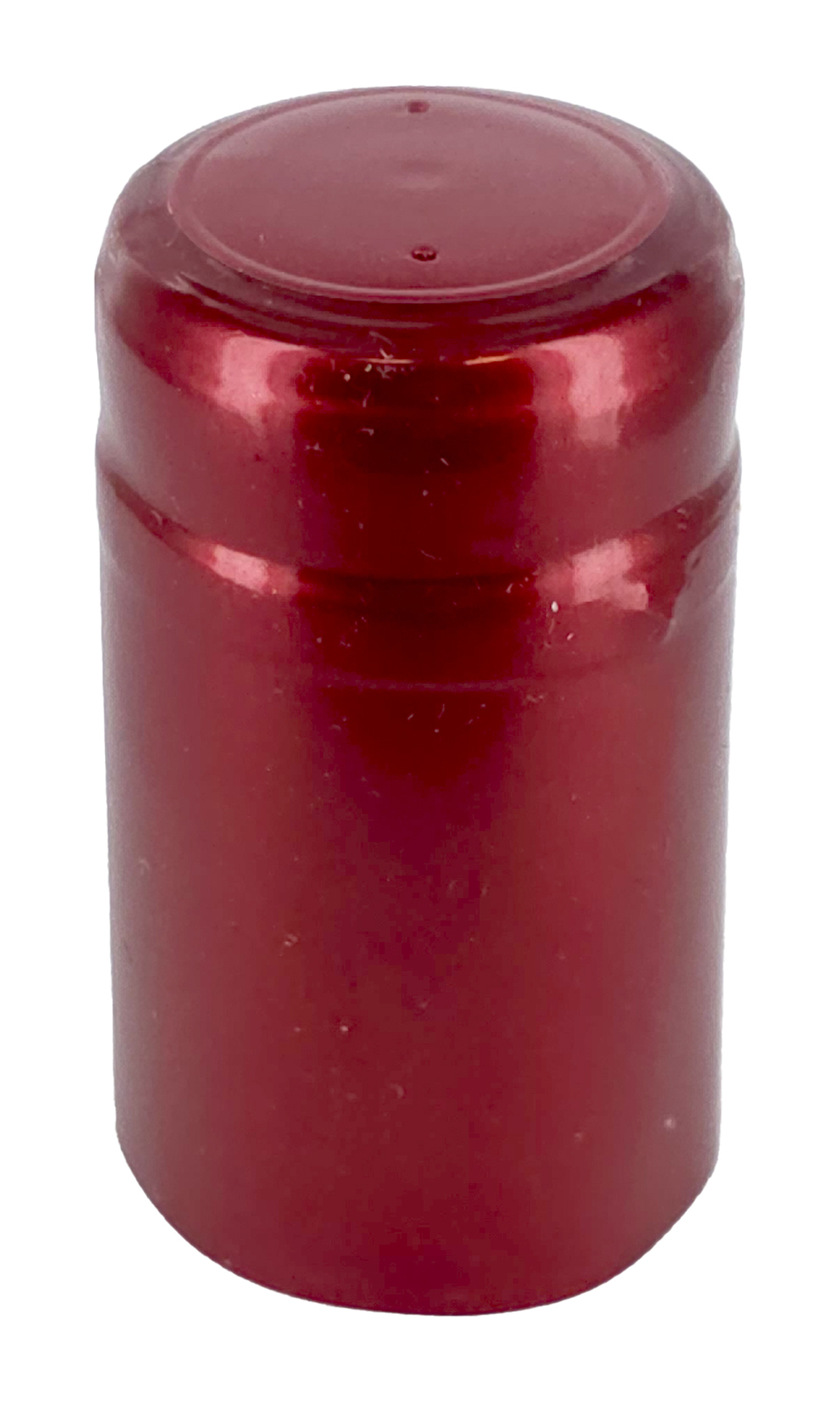 Metallic Ruby Red PVC Shrink Capsules-500 Count
