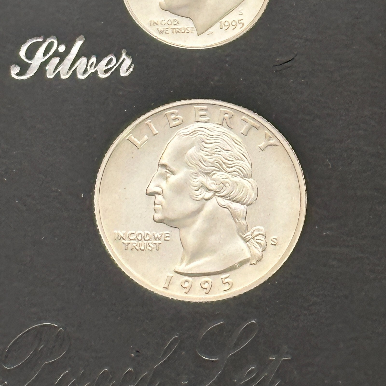 1995 U.S. Mint Silver Proof Set - Original Government Packaging & COA