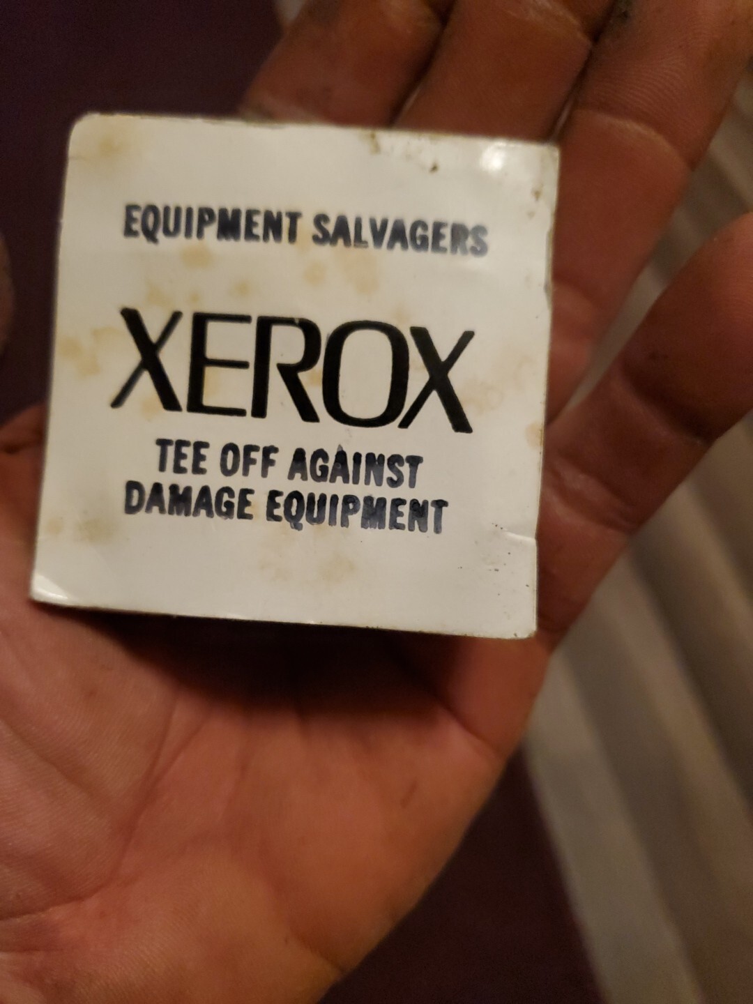 Xerox Golf Tees
