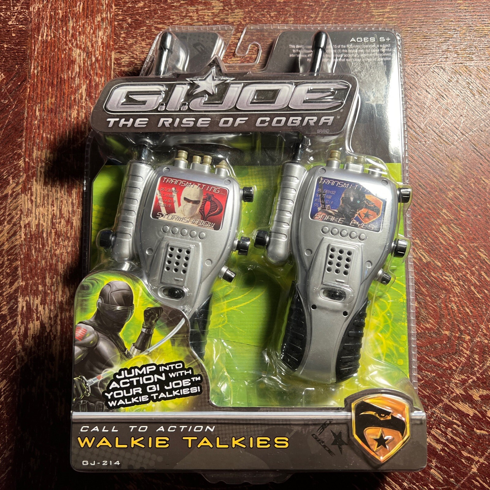 New - G.I Joe The Rise of Cobra Call to Action Walkie Talkies