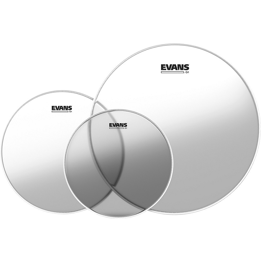 Evans G1 Clear Drumhead Pack Standard 121316