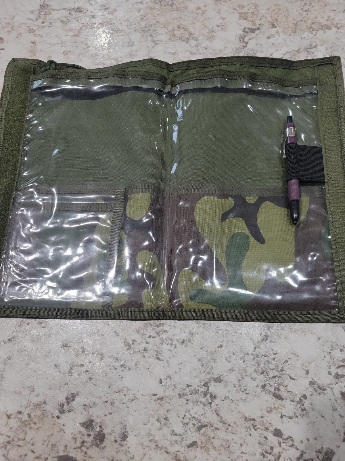 US Army Map Case, Used At Camp Bullis For Training In 2001