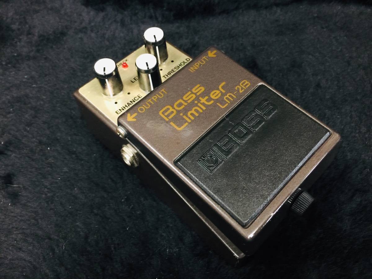 BOSS LM-2B Bass Limiter Bass Guitar Effects Pedal Used