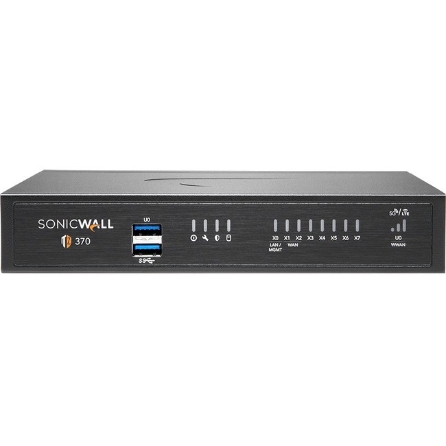 SonicWall TZ370 Network Security/Firewall Appliance (02-ssc-2825) (02ssc2825)