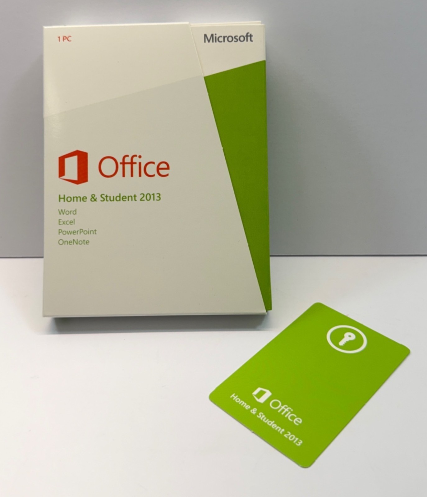Microsoft Software Office Home & Student 2013 Product Key CARD ONLY Version