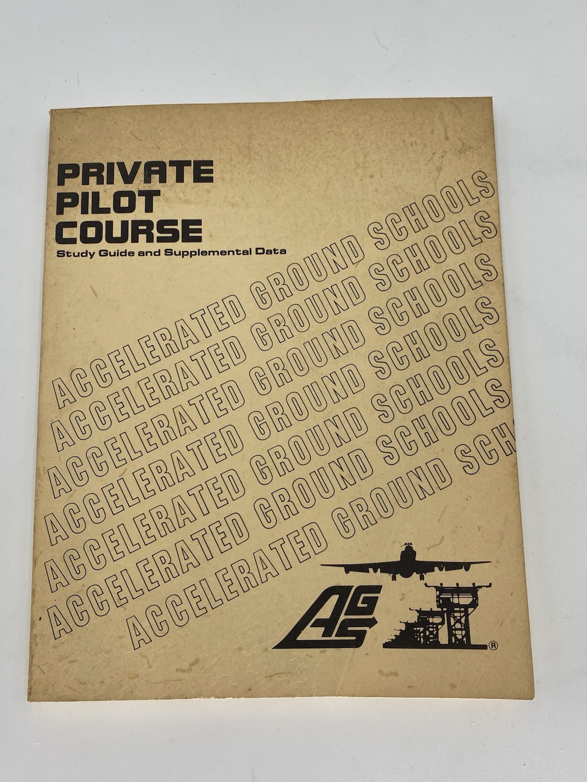 Vintage 1978 Accelerated Ground Schools Instrument Rating Course Study Guide