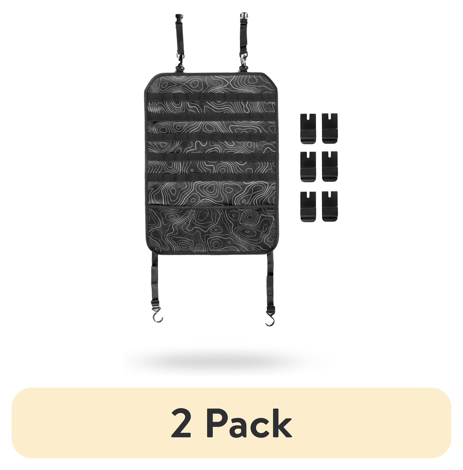 MOLLE Strap Backseat Organizer, Universal Fit, AZ534005