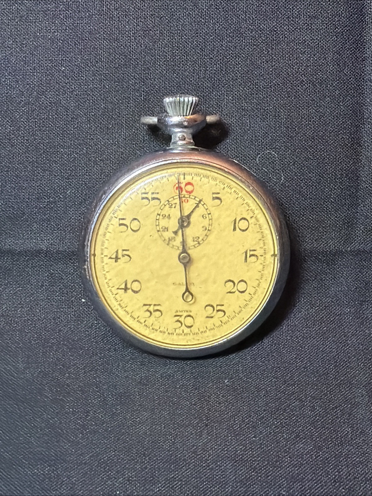 VINTAGE WORKING STOPWATCH SWISS MADE GALCO