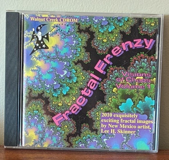 Vtg Fractal Frenzy Visions of Chaos Vol 1 Lee H. Skinner Walnut Creek CDROM 1993